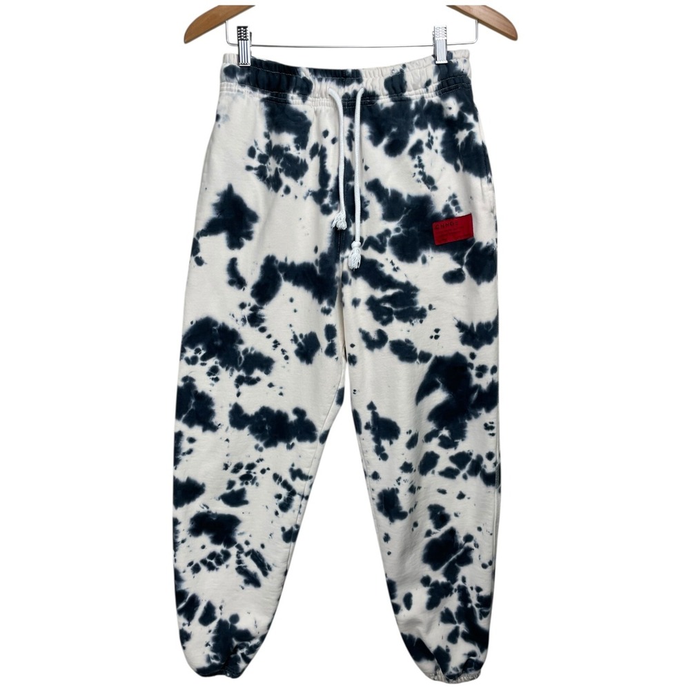 CHNGE University Sweatpants XS Cookies & Cream Organic Cotton Tie Dye Skate